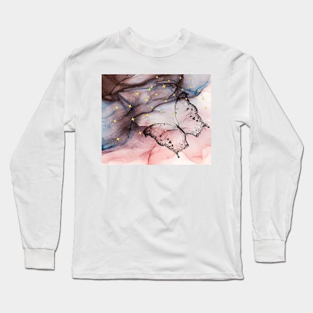 beautiful butterfly Long Sleeve T-Shirt by ayoubShoop